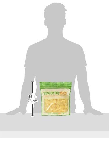 Sincerely Nuts - Dried Pineapple Chunks | Healthy Dehydrated Fruit Snack | Sweet Candied Chewy