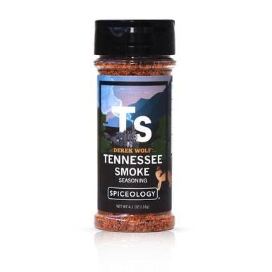 Spiceology & Derek Wolf - Tennessee Smoke BBQ Seasoning - American Barbeque Rubs, Seasonings and