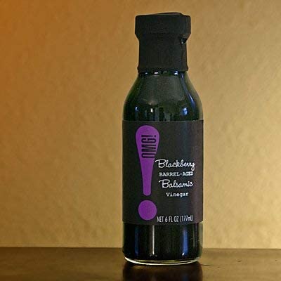 OMG! Oils: Gourmet Blackberry Barrel-Aged Balsamic Vinegar (Perfect for Dipping, Marinades, Glazing
