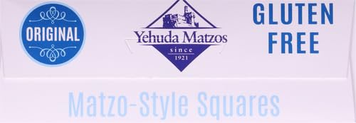 Yehuda Matzo-Style Squares, Gluten Free, 10.5 oz