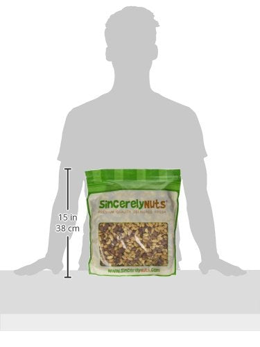 Sincerely Nuts Roasted & Salted Mixed Nuts | Almonds, Cashews, Pecans, Brazil Nuts and Hazelnuts |