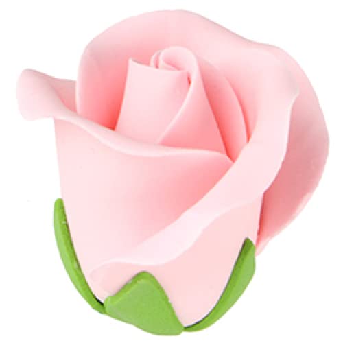 O'Creme Garden Roses Gumpaste Flower Set - Pink - Edible Flowers for Cake Decorating - Sugar Paste