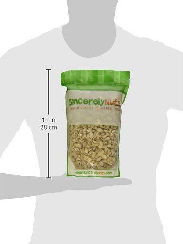 Sincerely Nuts - Raw Cashews Pieces Unsalted | Healthy Snack, Source of Protein | Keto and Paleo
