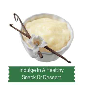 Simple Mixes Natural Instant Pudding & Pie Filling Mix, Healthy Snack, Vanilla, Gluten and Dye