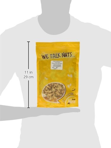 Dry Roasted Cashews Himalayan Salted (1 Lb.) - Baked in Small Batches for Added Freshness - Oven