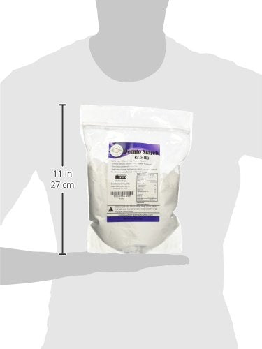 Judee’s Unmodified Potato Starch 2.5 lb - Just One Ingredient - Great for Breading, Thickening