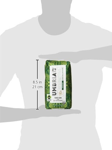 Caffe Umbria Fresh Seattle Whole Bean Roasted Coffee, Terra Sana Organic Blend Medium Roast, 12 oz.
