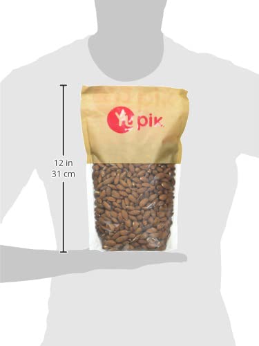 Yupik California Raw Almonds, Small Size, 2.2 lb, Gluten-Free, Kosher, Salt-Free, Source Of
