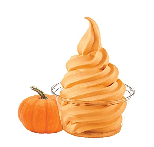 Frostline Pumpkin Spice Soft Serve Ice Cream Mix | Lactose & Gluten Free Mix | Use Blender