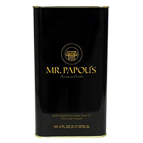 Mr. Papou's | Extra Virgin Olive Oil | First Cold Pressed | Family Owned | Harvested in Greece | 3
