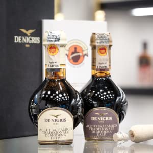 De Nigris 25 Years Aged Balsamic Vinegar Of Modena D.O.P. 3,4 Oz (100ml) | Balsamic Vinegar From