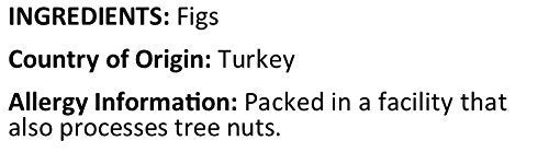 Anna and Sarah Dried Turkish Figs 2 Lbs