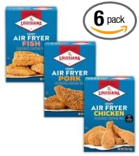 Louisiana Fish Fry Products Louisiana Fish Fry, Air Fry Variety Gift Pack - Chicken, Fish & Pork