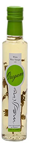 Messino White Wine Vinegar with Oregano imported from Greece, 250 ml