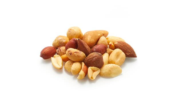 Yupik Mixed Nuts, 2.2 lb (35.2 oz), A Blend of Roasted Peanuts, Almonds, Brazil Nuts, Cashews &