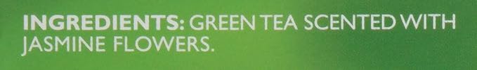 Twinings Green Tea with Jasmine Individually Wrapped Bags, 20 Count (Pack of 1), Fragrant Floral