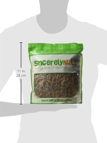 Sincerely Nuts Honey Sesame Sticks Snacks, 2lb - Kosher Certified - Crunchy Toasted Honey Sesame