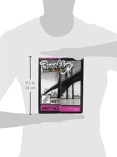 Brooklyn Beans Coffee Pods, Assorted Gourmet Variety Pack - Compatible with Keurig 2.0 K Cup