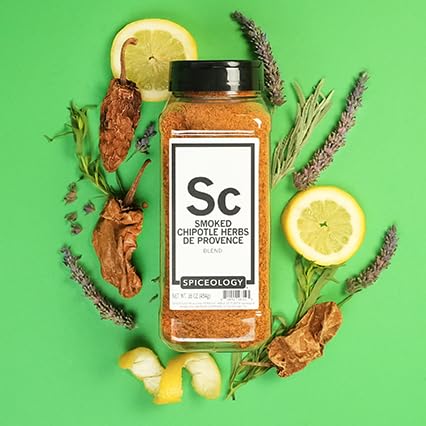 Spiceology – Smoked Chipotle Herbs de Provence Seasoning – Bold French-Inspired Blend with Smoky