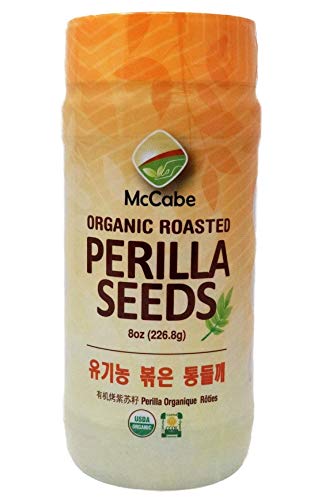 McCabe Organic Roasted Perilla Seeds - Perilla Seeds Organic | Rich with Fiber & Minerals | USDA