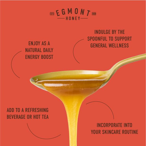 Egmont Honey Raw Manuka Honey MGO 700+ UMF 18+ 8.8oz(250g) NON-GMO, Kosher, Recycled plastic jar