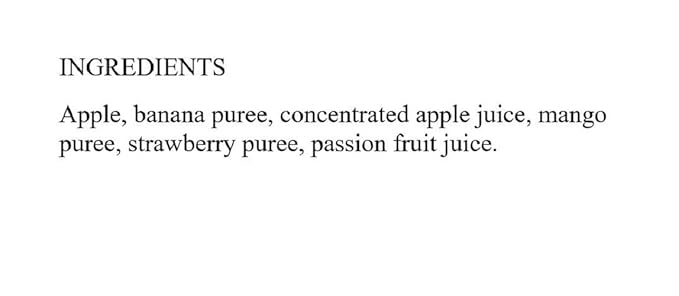 Buddy Fruits Snacks To Go Multifruit Unsweetened Applesauce 3.2oz Pouch (18pk)