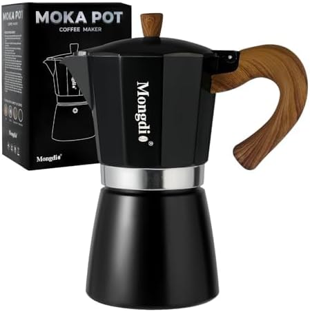 Stovetop Espresso Maker Moka Pot, Cuban Coffee Maker Stove top coffee maker Moka Italian Espresso