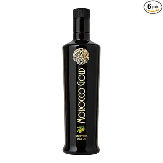 Morocco Gold Single Estate Extra Virgin Olive Oil, Unfiltered, Unblended, High in Polyphenols, Pure