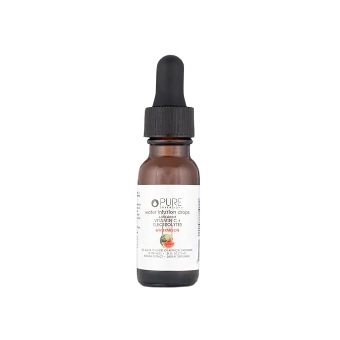 Pure Inventions - Watermelon Water Infusion Drops - Antioxidants, Vitamin C & Electrolytes - Health