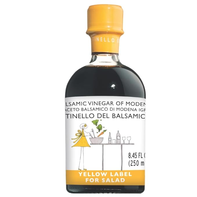 IL TINELLO Balsamic Vinegar of Modena IGP, Yellow Label, 250ml (8.5 fl oz) ??Aceto Balsamico di