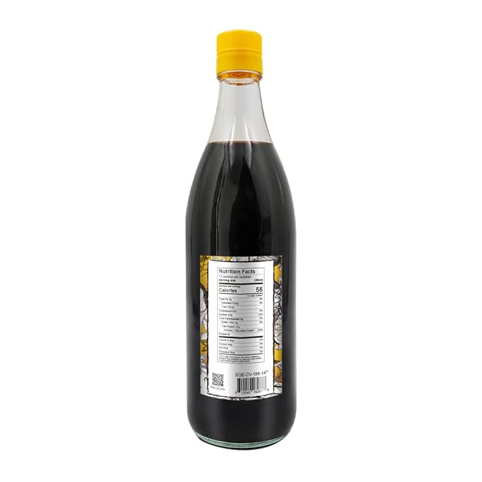 Soeos Chinkiang Vinegar, 18.6 fl oz (550ml), Chinese Black , Traditional , Organic , Zhenjiang