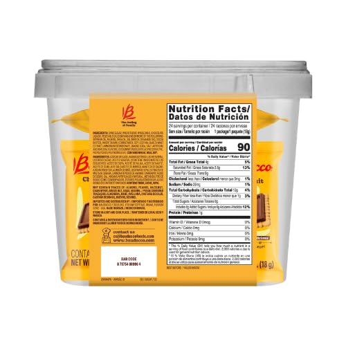 Bauducco Choco Biscuit Cookies,15.2 oz (Pack of 24) - Crispy & Delicious Chocolate Cookies