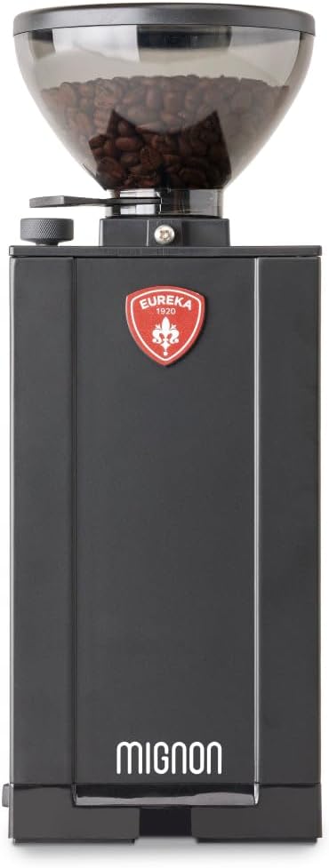 Diletta Mio Espresso Machine (White) and Eureka Mignon Notte Grinder Bundle
