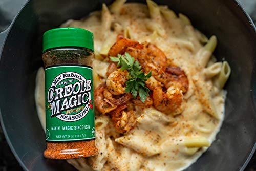 Mis Rubins Magic Seasoning Variety Pack - Black Magic, White Magic, Creole Magic, Fish Seasoning |