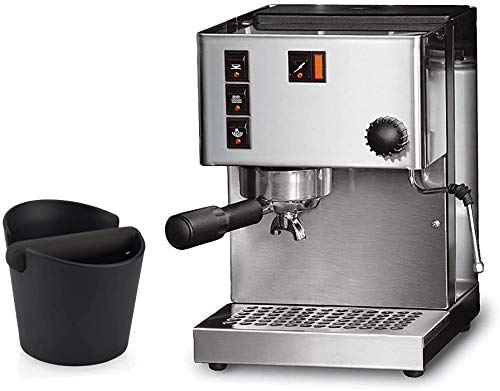 HOMEE Coffee Knock Box 4.8 Inch Barista Style Knock Box With Removable Bar