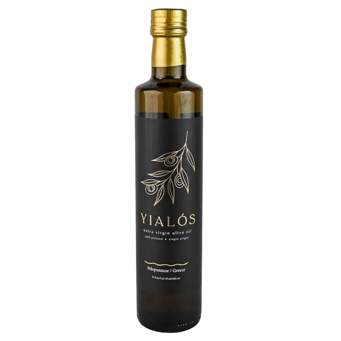 Yialós Extra Virgin Olive Oil from Greece ??2025 NYIOOC Winner | Small Batch, Single Estate, 100%