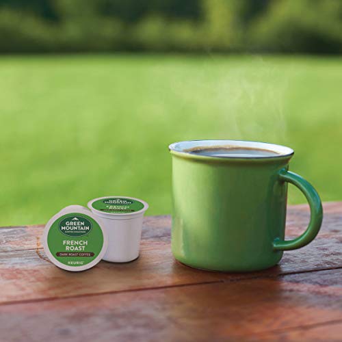 Green Mountain Coffee Roasters French Roast Keurig K-Cup Pods, Dark Roast Coffee, 72 Count
