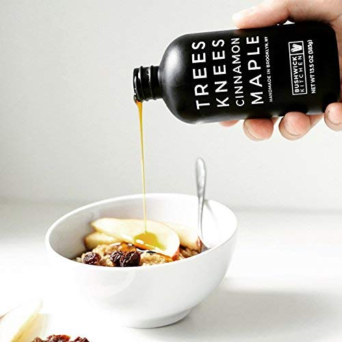 Trees Knees Cinnamon Maple, Organic Maple Syrup Infused with Cassia Cinnamon ,11.5 Ounce Bottle