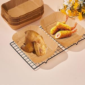 Air Fryer Liners For Ninja Foodi Smart Xl Air Fryer,120Pcs Air Fryer Disposable Paper Liner
