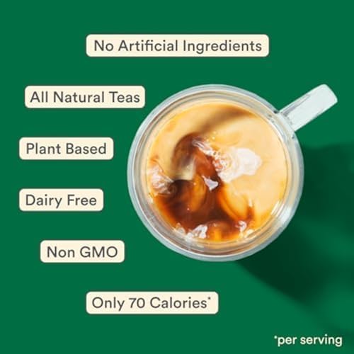 STASH Apple Blossom Latte Concentrate - Barista Style Caffeinated Latte Tea Beverage - Crafted in