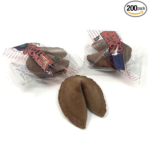Shop&Save Individually Fresh crispy Wrapped Fortune Cookies Perfect for Snacks, Lunch, Picnic