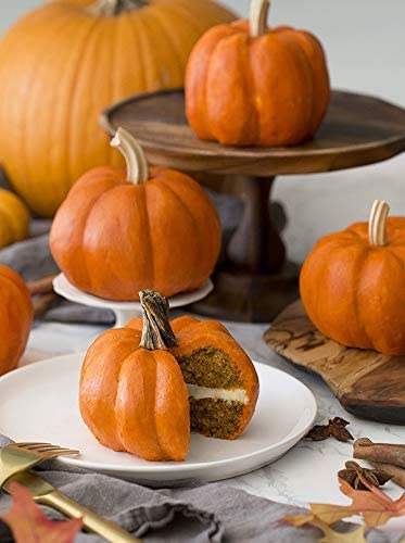 Luster Dust - Pumpkin Orange (4g 1x Jar) | Edible Vegan Dust & Paint for Cake Decorating, Ice