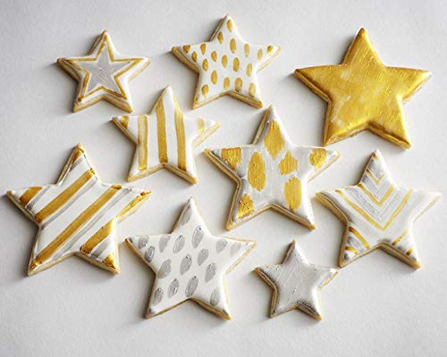 Luster Dust - Super Gold (4g 1x Jar) | Edible Vegan Dust & Paint for Cake Decorating, Ice Cream
