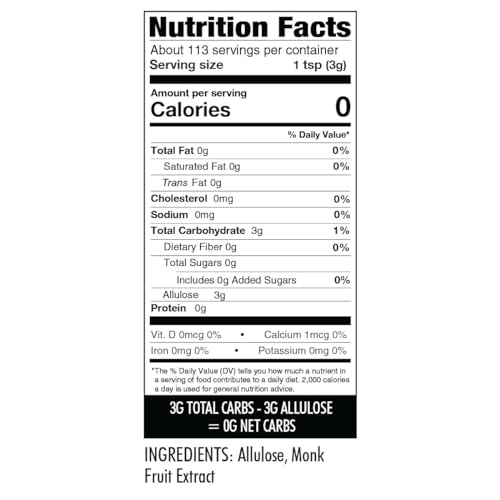Wholesome Yum Besti Natural Sugar Substitute Multi Pack - Granulated, Powdered, Brown - Monk Fruit