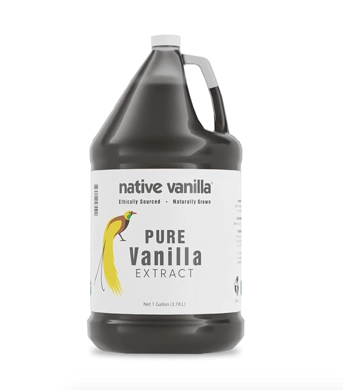 128 oz Pure Vanilla Extract - 100% Real Vanilla Extract - For Cooking, Drinks & Desserts - 100%