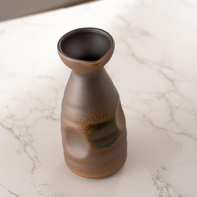 Urban Tokyo Tokkuri Porcelain Sake Bottle Server 10 fl oz Hot or Cold Sake Home or Restaurant