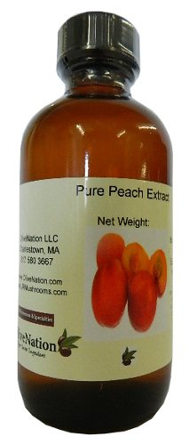 OliveNation Natural Peach Flavoring, Sugar Free Peach Flavor Extract, PG Free, Gluten Free, Kosher