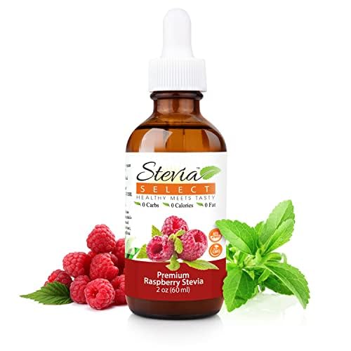 Stevia Select Raspberry Flavored Liquid Stevia ??Zero Calorie Coffee, Tea, Drink & Baking