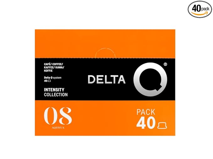 Delta Q Espresso Pods for Delta Q machines, aQtivus - Intensity 8, Notes of Roasted Nuts and Subtle