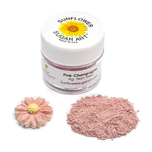 Pink Champagne Petal Dust | Light Pink Matte Powder | Premium Decoration Dust for Cake Accessories
